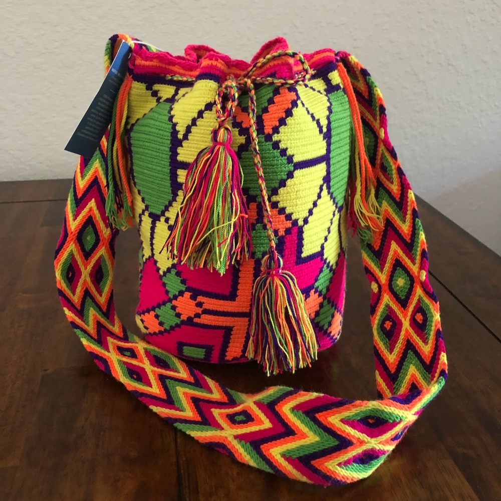 Wayuu Tribe Mochila 100% Handwoven